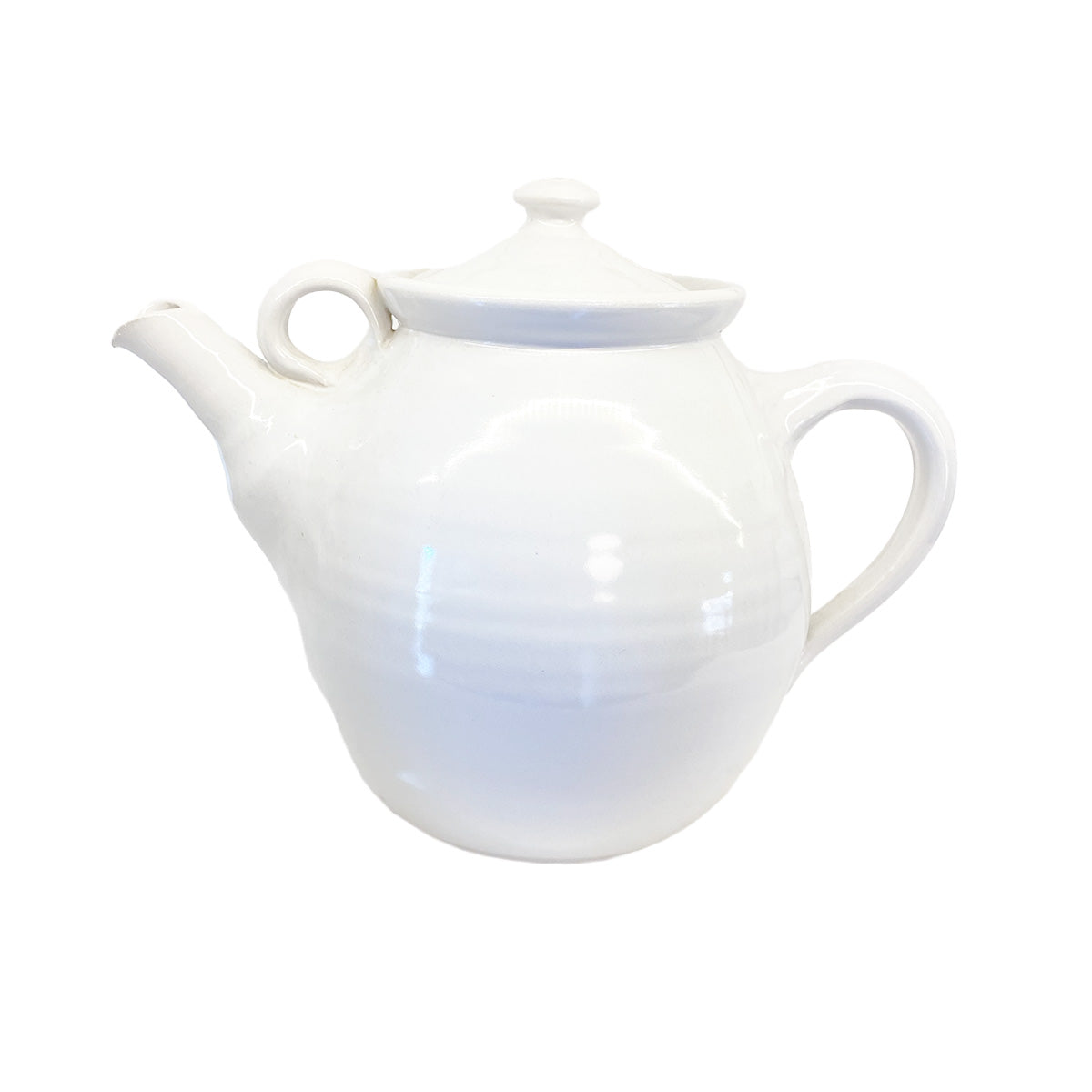 Tekanna vit från Birkerød Pottery