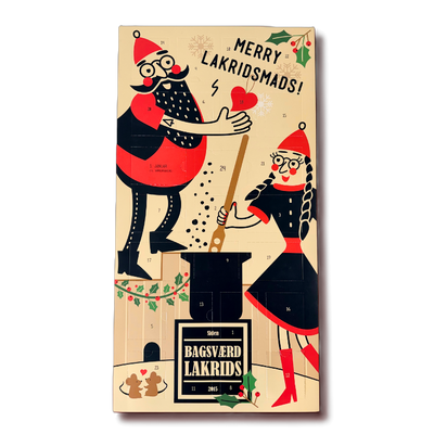 Lakritsjulkalender från Bagsværd Lakrits
