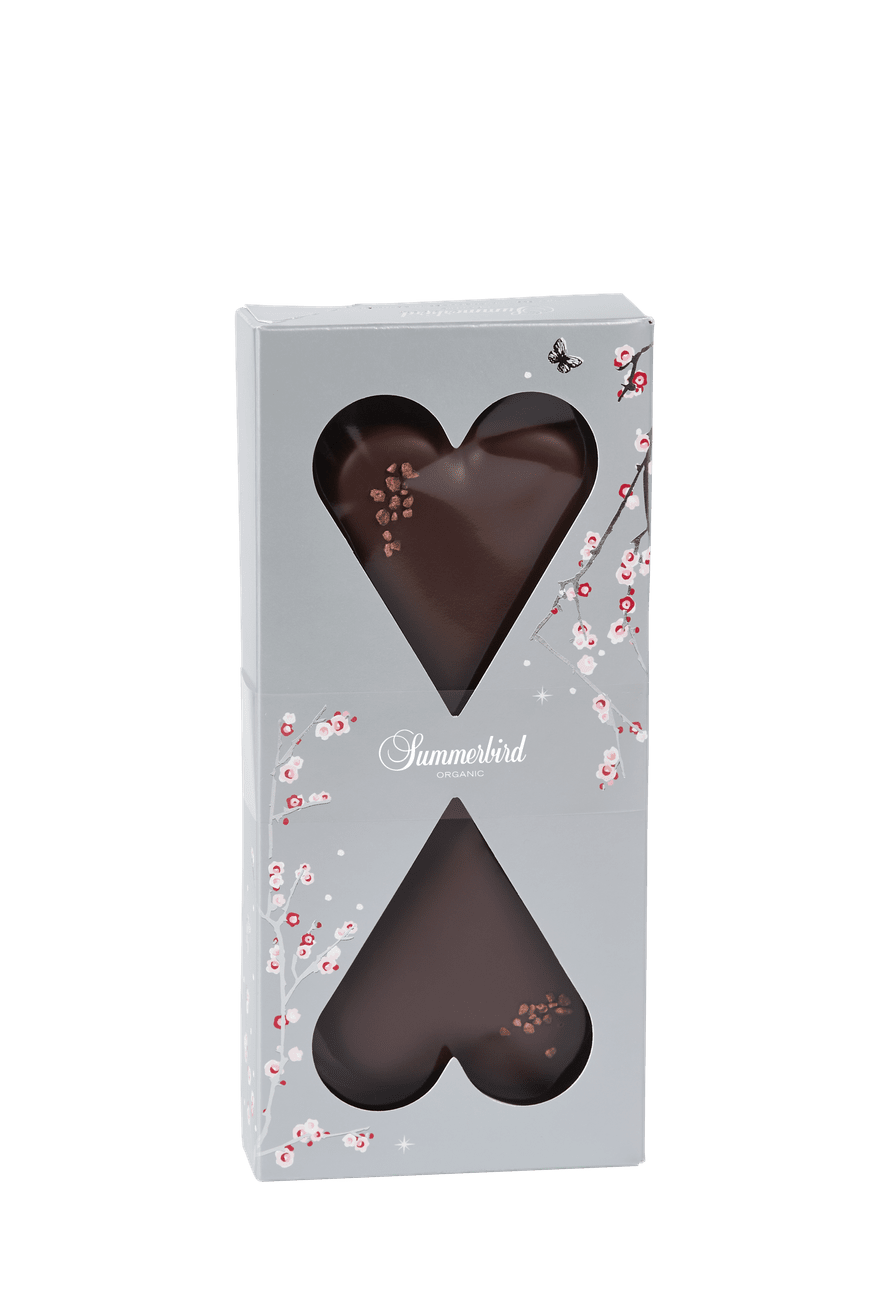 Summerbird 'Winter Hearts' marsipanhjärtan
