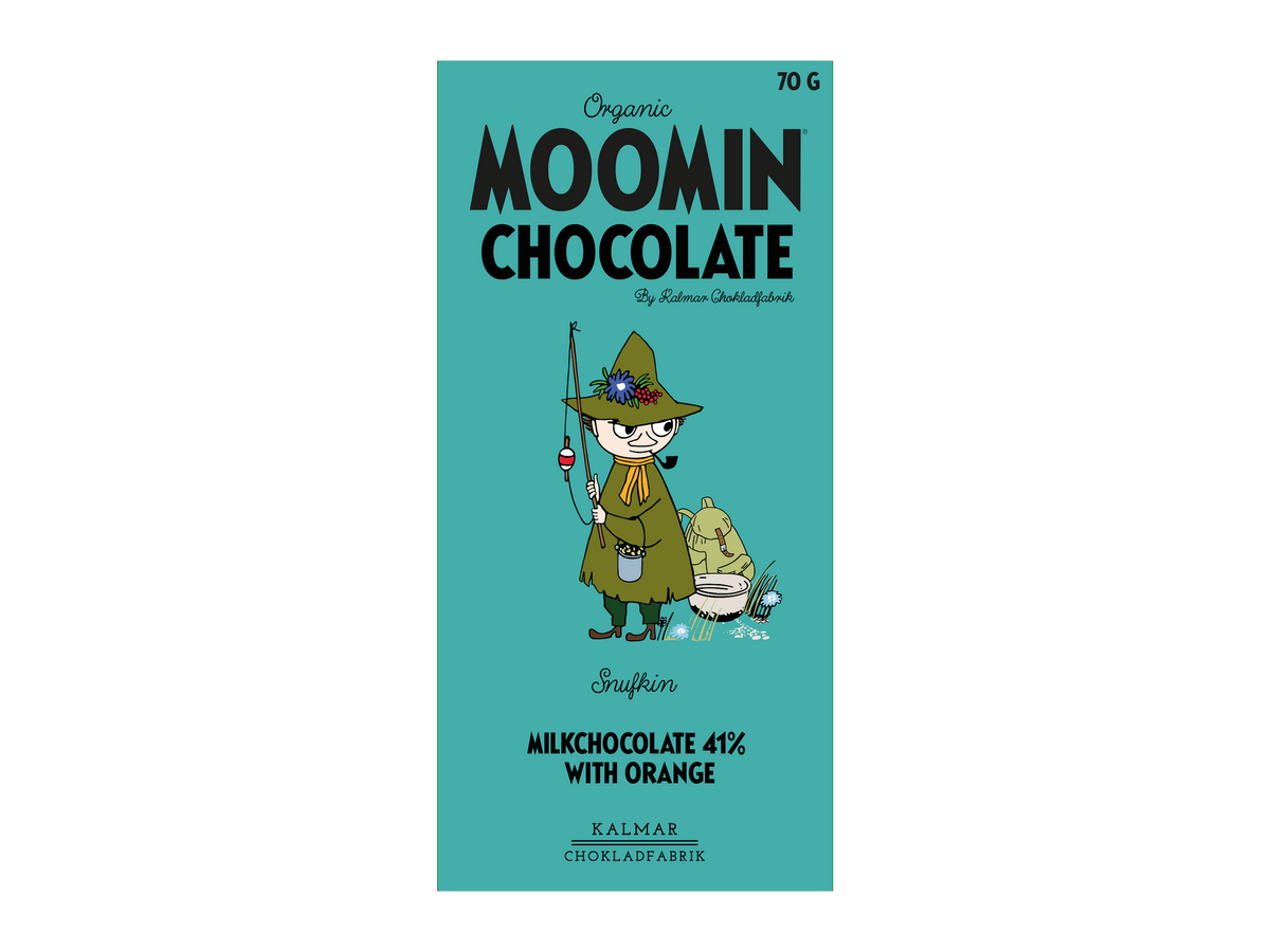 Snufkin - Mjölkchoklad med apelsinsmak