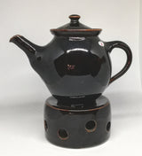 Tekanna brun från Birkerød Pottery