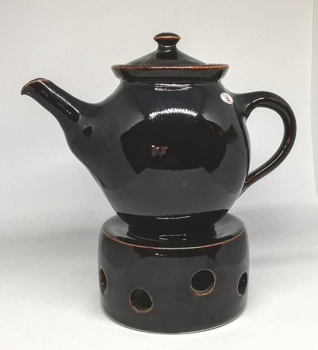 Tekanna brun från Birkerød Pottery