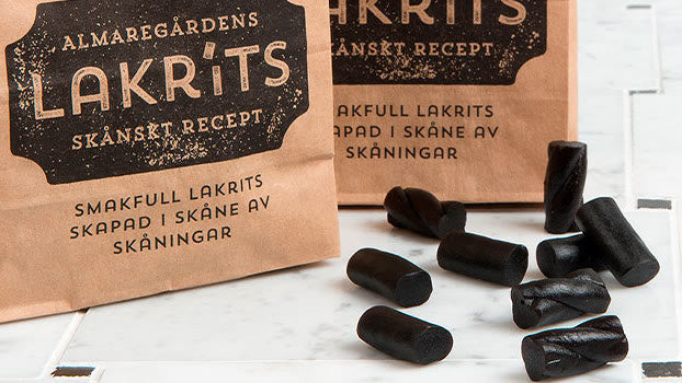 Vingummi och lakrits från Almaregården