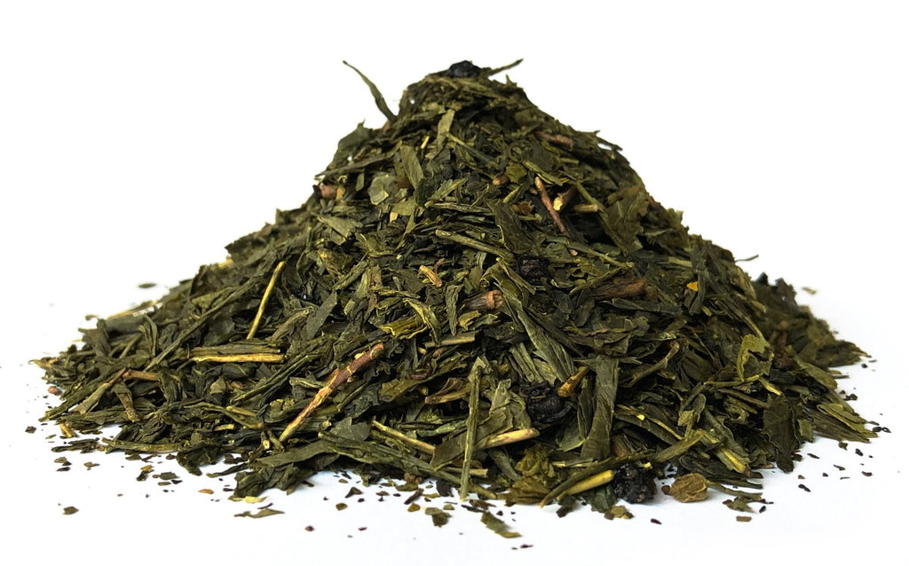 Blåbær Vanilie grøn te økologisk