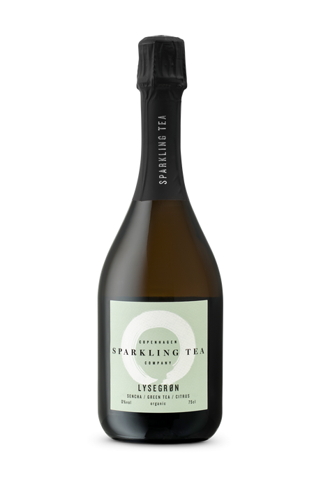 Sparkling Tea med grøn te og citron - Lysegrøn-Sparkling Tea-nordic-tea.dk