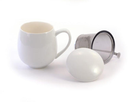Te-krus porcelæn SARA hvid
